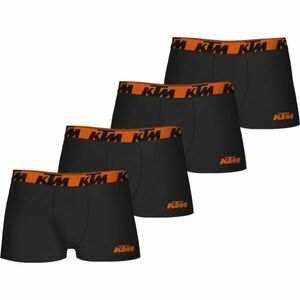 KTM SHORTS 4PACK Boxeri bărbați, negru, mărime imagine