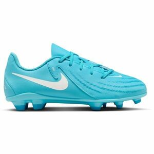 Nike JR PHANTOM GX II CLUB FG/MG Ghete de fotbal copii, turcoaz, mărime 36.5 imagine