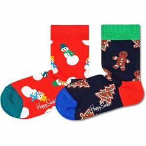 HAPPY SOCKS HOLIDAY GIFT SET 2P Șosete de copii, mix, mărime imagine