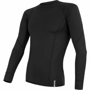 Sensor COOLMAX TECH Tricou funcțional cu mânecă lungă bărbați, negru, mărime imagine