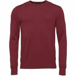 Tommy Hilfiger ESSENTIAL COTTON CREW NECK Pulover bărbați, vișiniu, mărime imagine