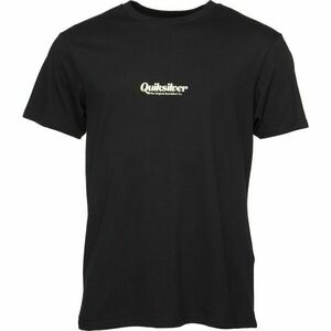 Quiksilver SIMPLE LETTRING SS Tricou pentru bărbați, negru, mărime imagine