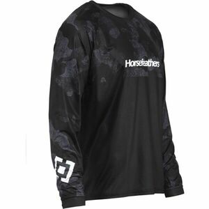 Horsefeathers QUANTUM Tricou de ciclism bărbați, negru, mărime imagine