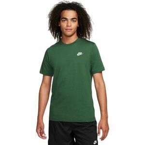 Nike SPORTSWEAR CLUB Tricou bărbați, verde închis, mărime imagine