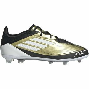 adidas F50 PRO FG J MESSI Ghete de fotbal copii, auriu, mărime 38 2/3 imagine