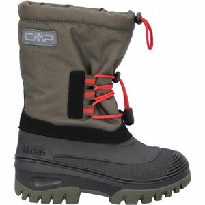 CMP KIDS AHTO WP SNOW BOOTS Încălțăminte de iarnă pentru copii, kaki, mărime imagine