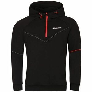 Lotto LOGO VII SWEAT HD Hanorac pentru bărbați, negru, mărime imagine