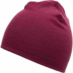 Devold LAUPAREN MERINO 190 BEANIE Căciulă Merino unisex, vișiniu, mărime imagine