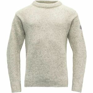 Devold NANSEN WOOL SWEATER Pulover bărbați, bej, mărime imagine