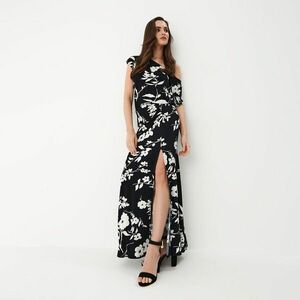 Mohito - Rochie maxi cu imprimeu floral - Negru imagine