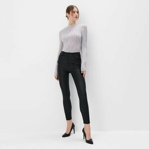 Mohito - Pantaloni skinny cerați - Negru imagine