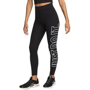 Colanti femei Nike Sportswear Classics Graphic High-Waisted Leggings DV7793-010, M, Negru imagine