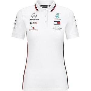 Tricou femei Mercedes Mapm Rp Polo 141191042-200, XXS, Alb imagine