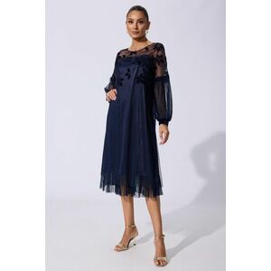 Rochie de ocazie Eneli Bleumarin imagine