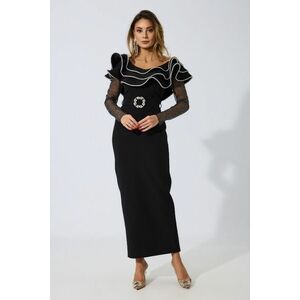 Rochie de ocazie premium Crush Neagra imagine