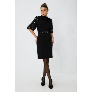 Rochie eleganta Rhonda Neagra imagine