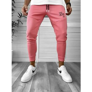 Pantaloni de trening roz conici 12347 13-4.1 imagine