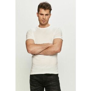 Karl Lagerfeld Tricou (2-pack) culoarea alb imagine