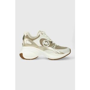 MICHAEL Michael Kors sneakers Zuma culoarea auriu, 43R4ZUFS4D imagine