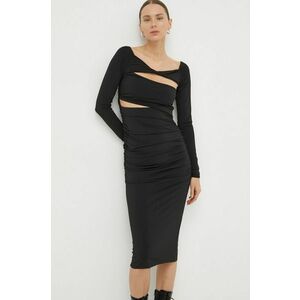 Day Birger et Mikkelsen rochie culoarea negru, mini, mulata imagine