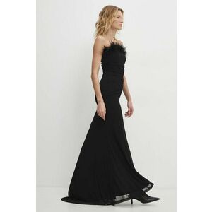 Answear Lab rochie culoarea negru, maxi, mulata imagine