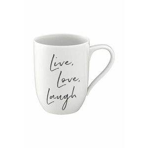 Villeroy & Boch ceasca Live Love Laugh imagine