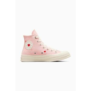 Converse tenisi Chuck 70 culoarea roz, A09113C imagine