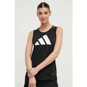 adidas Performance top pentru alergat Run It culoarea negru IN0118 imagine