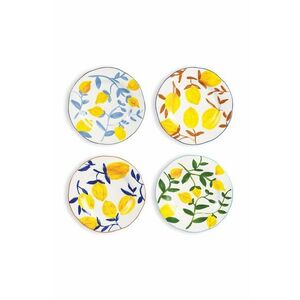 &k amsterdam un set de farfurii Plate Lemon Twig 4-pack imagine