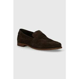 Gant mocasini din piele intoarsa Kemood barbati, culoarea maro, 28673582.G46 imagine