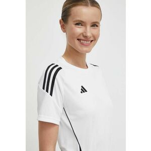 adidas Performance tricou de antrenament Tiro 24 culoarea alb, IS1024 imagine