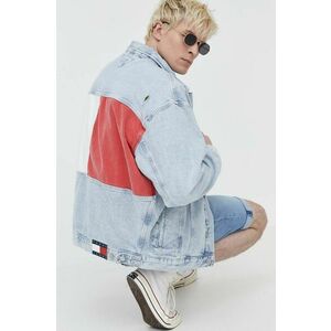 Tommy Jeans geacă din denim bărbați, de tranziție DM0DM18774 imagine