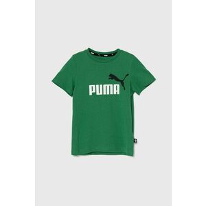 Puma tricou de bumbac pentru copii culoarea negru, cu imprimeu imagine