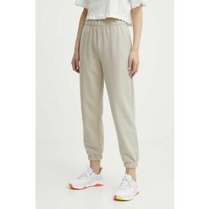 JOYINME pantaloni de trening Kind culoarea bej, neted, Kind imagine