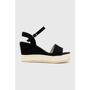 Answear Lab espadrile culoarea negru, toc pana imagine