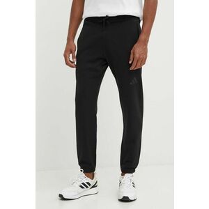 adidas pantaloni de trening ALL SZN culoarea negru, uni, IX1246 imagine