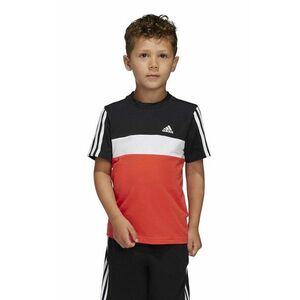 adidas tricou de bumbac pentru copii LK 3S TIB T culoarea rosu, modelator, IV7443 imagine