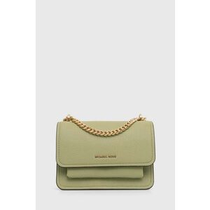 MICHAEL Michael Kors poseta de piele culoarea verde imagine