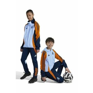 adidas Performance pantaloni de trening pentru copii REAL TR PNT culoarea albastru marin, modelator, IT5120 imagine