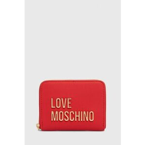 Love Moschino portofel femei, culoarea rosu, JC5613PP1LKD0000 imagine