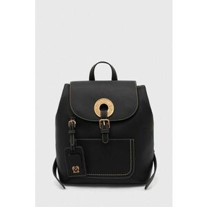 Love Moschino rucsac femei, culoarea negru, mic, neted, JC4055PP1LLG0000 imagine