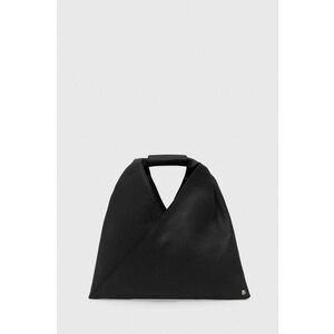 MM6 Maison Margiela poseta de piele culoarea negru, SB6WD0013 imagine