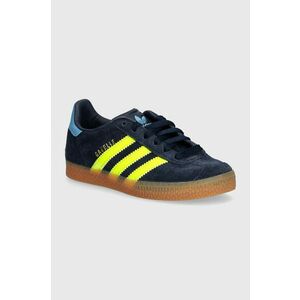 adidas Originals sneakers pentru copii GAZELLE C culoarea albastru marin, IH2794 imagine