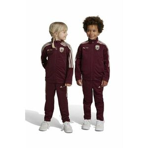 adidas trening copii LK MRVL AV TS culoarea bordo, JG1257 imagine