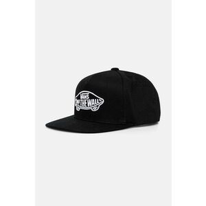 Vans șapcă din bumbac pentru copii Classicans Snapback culoarea negru, cu imprimeu, VN000J4VBLK1 imagine