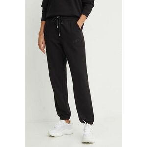 Dkny pantaloni de trening culoarea negru, neted, DP4P3471 imagine