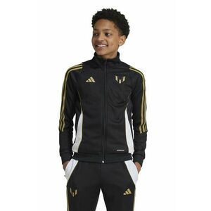 adidas Performance bluza copii MESSIKT culoarea negru, cu imprimeu, IZ2992 imagine