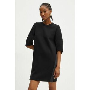 MAX&Co. rochie culoarea negru, mini, drept, 2426626012200 imagine