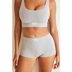 women'secret boxeri SEAMLESS 1 culoarea gri, 5128084 imagine