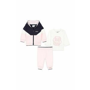 BOSS compleu bebe culoarea roz, J51083 imagine